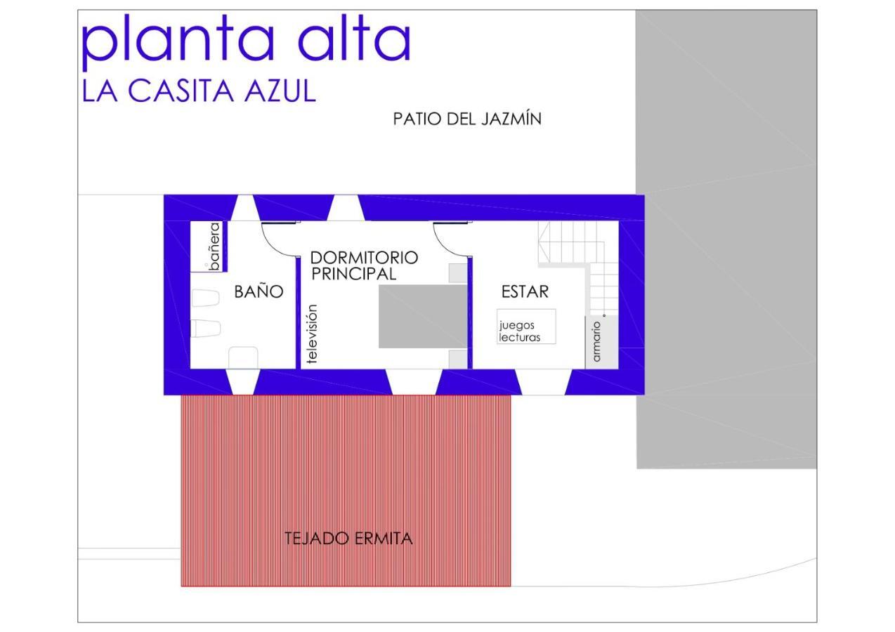Villa La Casita Azul - Casa Tipica Andaluza Albunol Exterior foto
